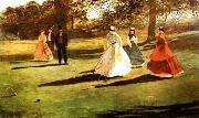 Croquet Players Winslow Homer